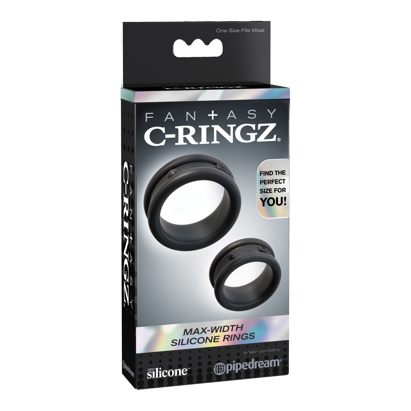 Fantasy C-Ringz Silicone Rings - Rock-Hard Erection