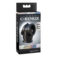 Fantasy C-Ringz Cock Pipe with Ball Stretcher - Ultimate Support