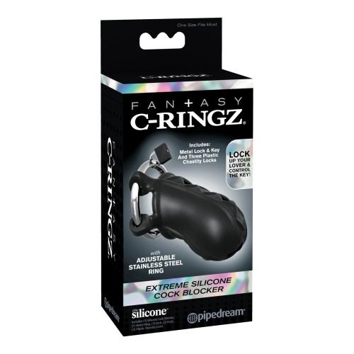 Fantasy C-Ringz Silicone Cock Blocker