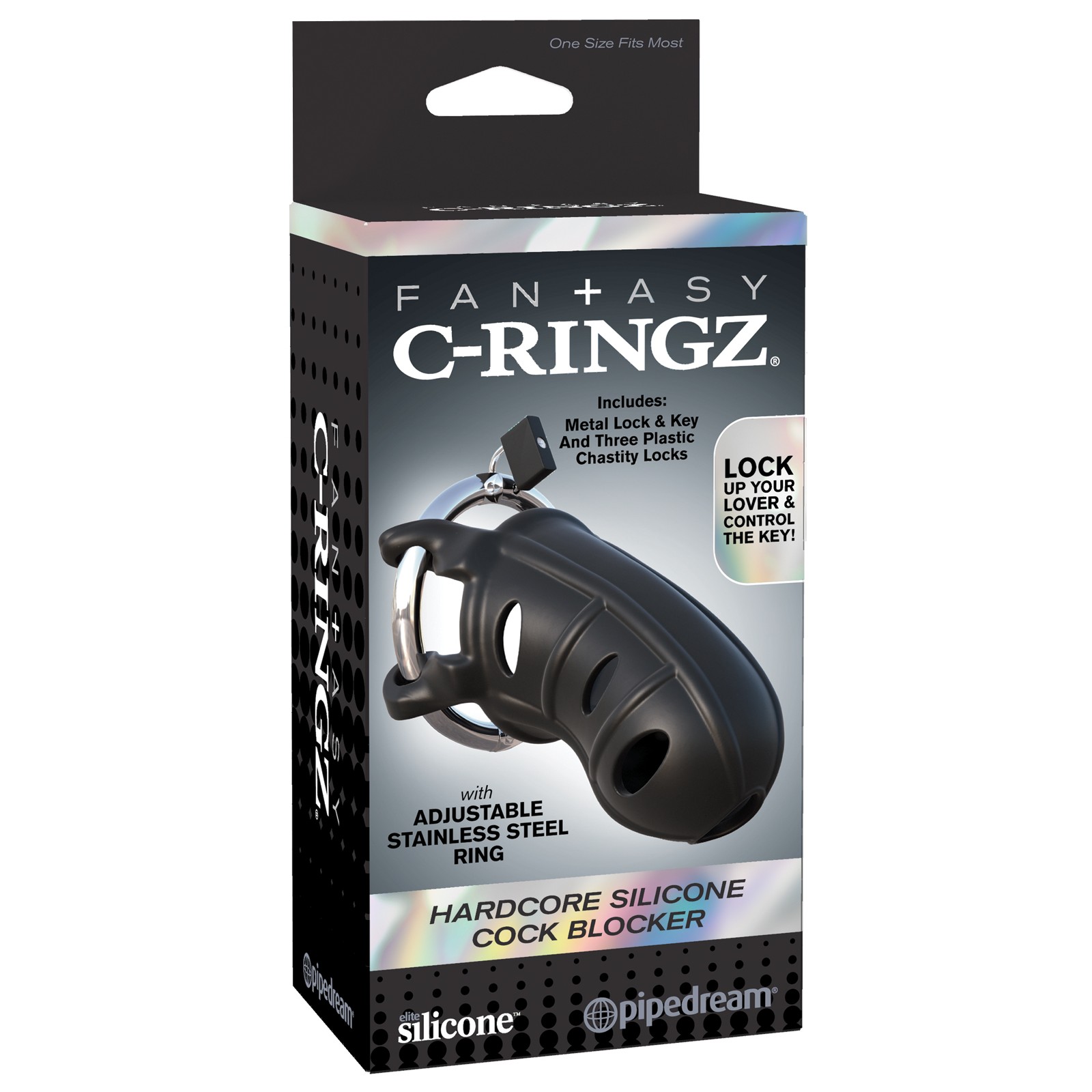 Fantasy C-Ringz Cock Blocker de Silicona para Placer Supremo