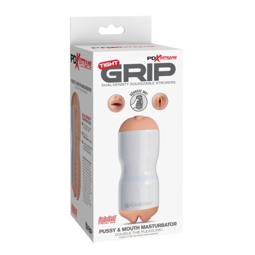 PDX Extreme Tight Grip Estimuladores Dual Density - Pussy & Mouth