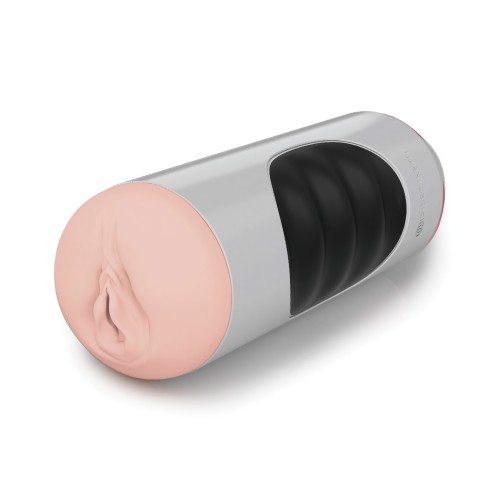 PDX Extreme Mega Grip Squeezable Vibrating Stroker - Pussy