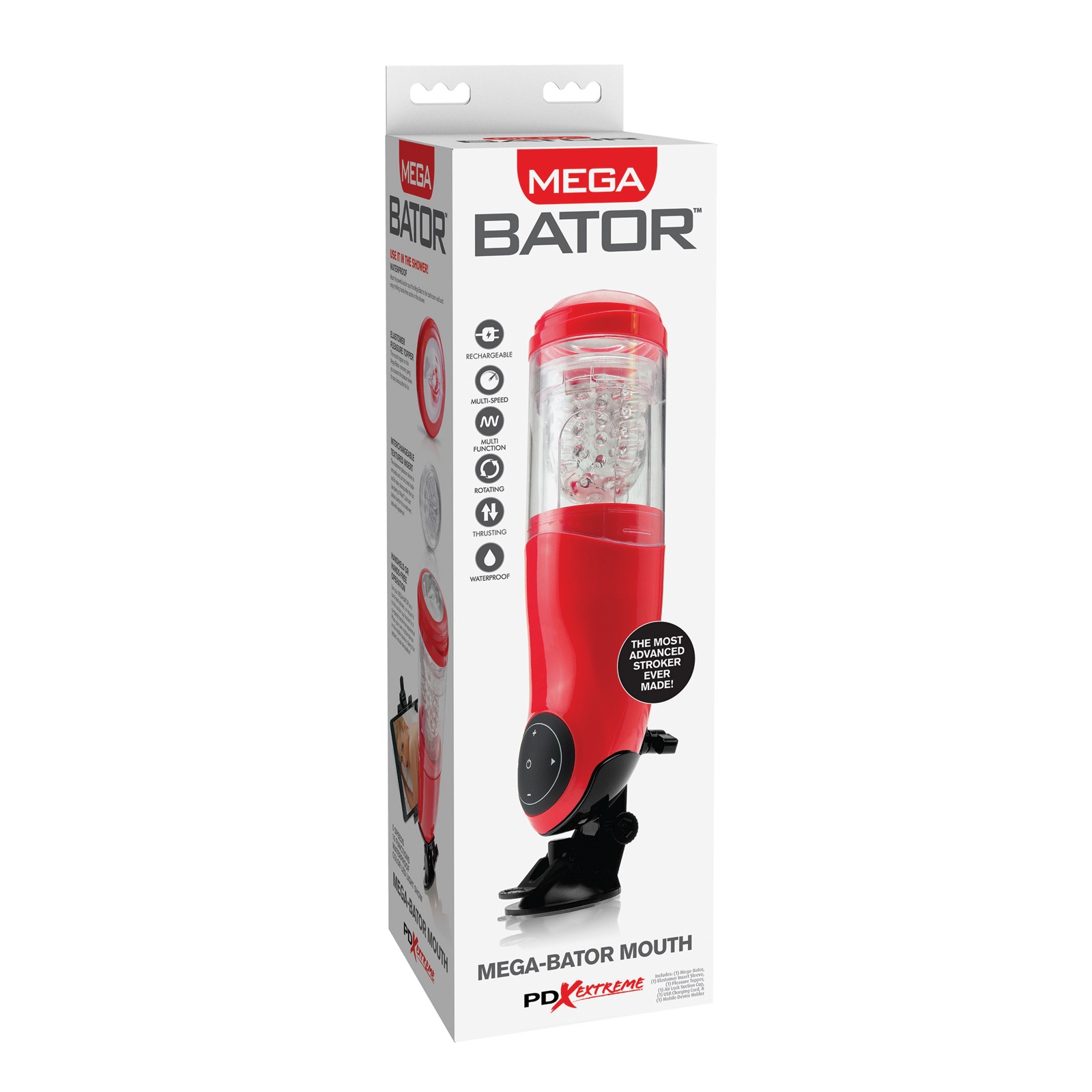 PDX Extreme Mega Bator Hands-Free Stroker