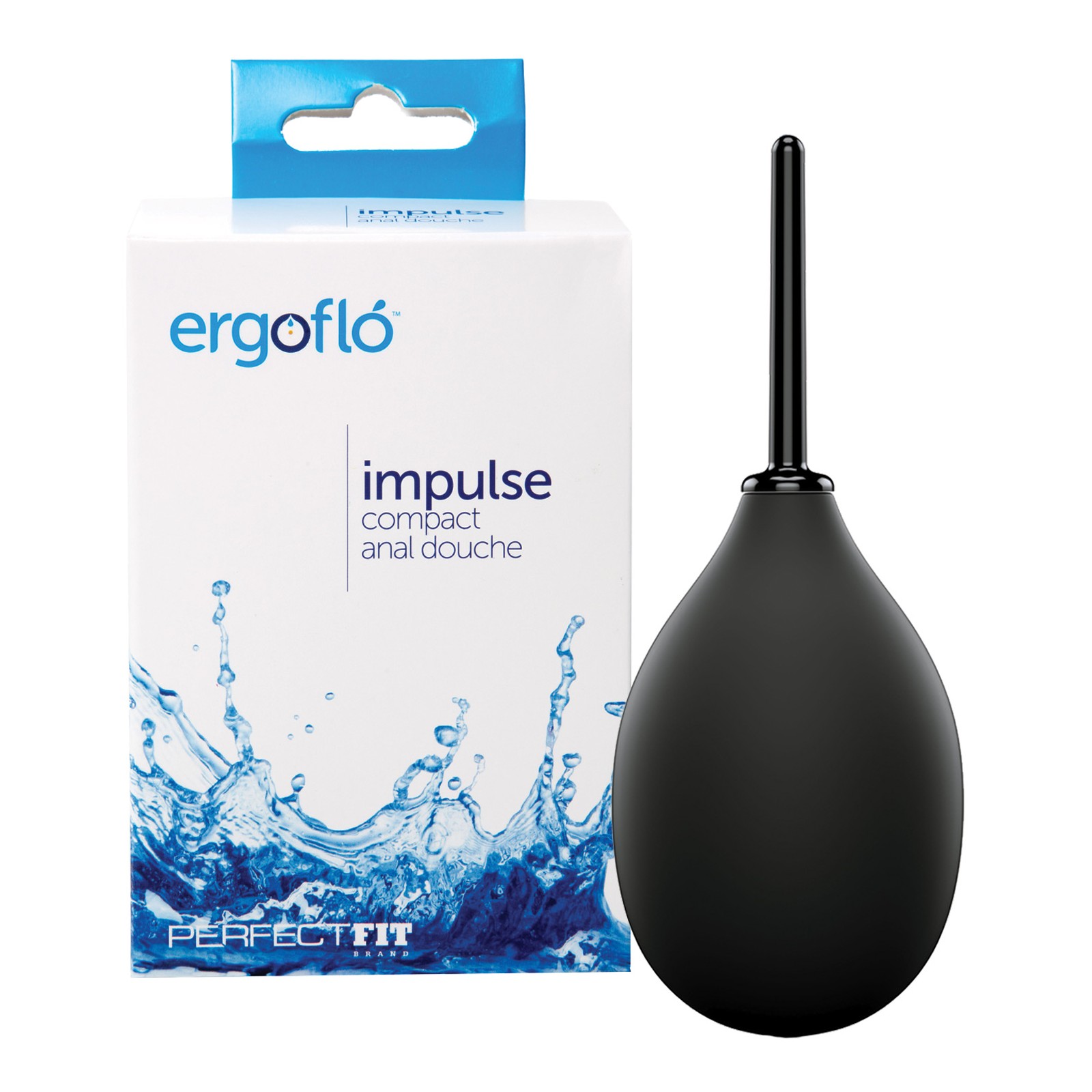 Perfect Fit Ergoflo Anal Douche | Leak-Proof Design