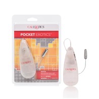 Pocket Exotics Heated Whisper Bullet - Silver