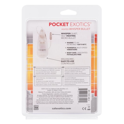 Bullet Caliente Pocket Exotics - Plata