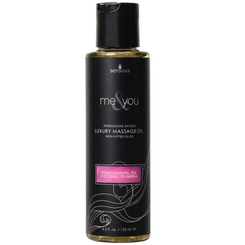 Sensuva Me & You Massage Oil Sweet Secrets 4.2 oz