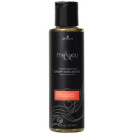 Sensuva Me & You Massage Oil - 4.2 oz Island Passion