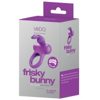 Anillo Vibrador Recargable VeDO Frisky Bunny