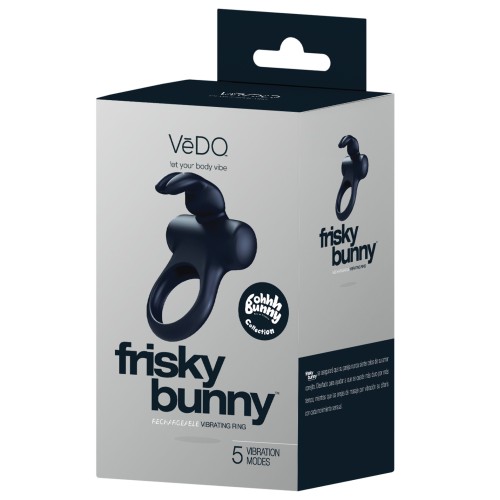 Anillo Vibrador VeDO Frisky Bunny - Mejora tu Intimidad