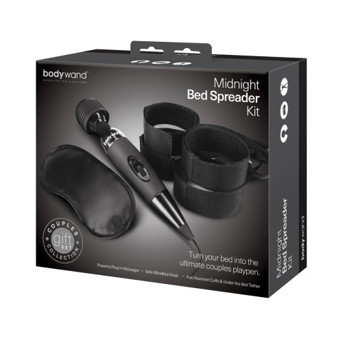 Bodywand Midnight Massage Bedroom Kit - 3 pc Black