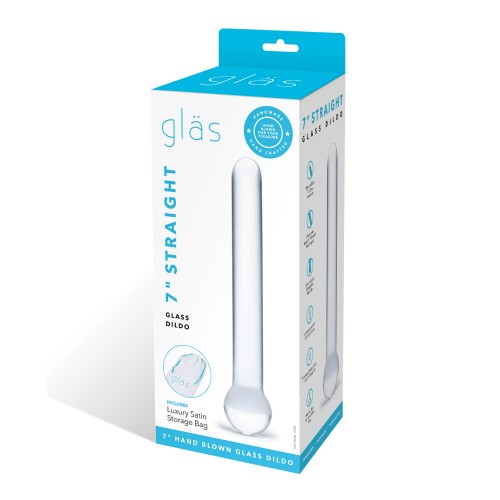 Glas 7 Inch Clear Glass Dildo