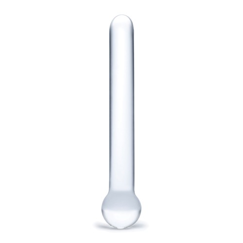 Dildo de Vidrio Transparente de 7 Pulgadas