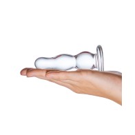 Clear 4-Inch Butt Plug for Anal Exploration