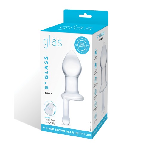 Glas 5 Inch Juicer Clear - Ultimate Pleasure