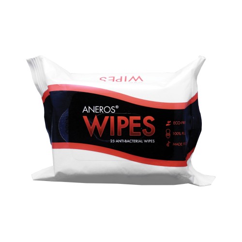 Aneros Anti-Bacterial Wipes - Essential for Toy Care