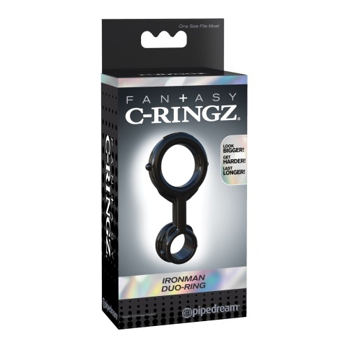 Fantasy C Ringz Ironman Duo Ring - Black