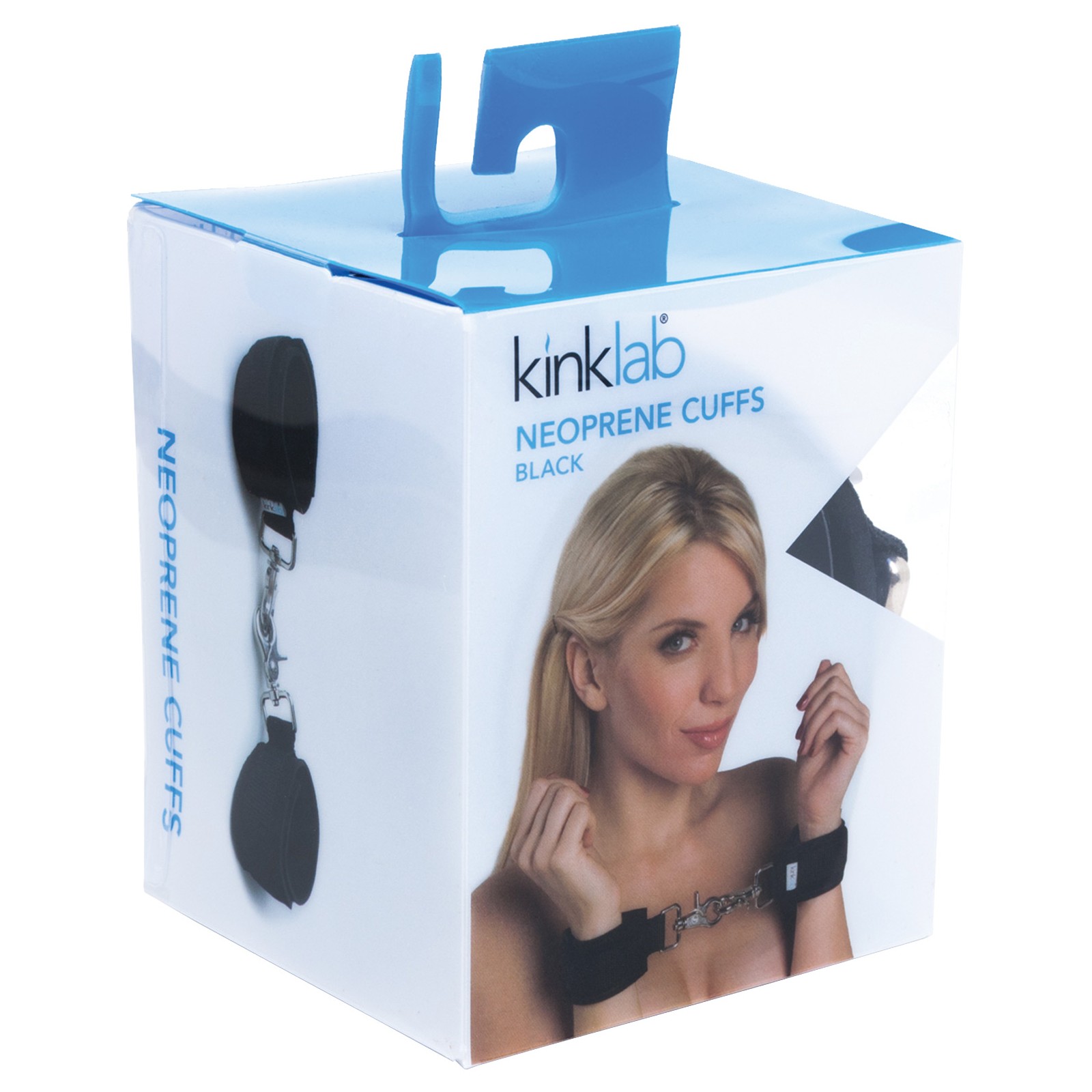 KinkLab Black Neoprene Cuffs for Restraint