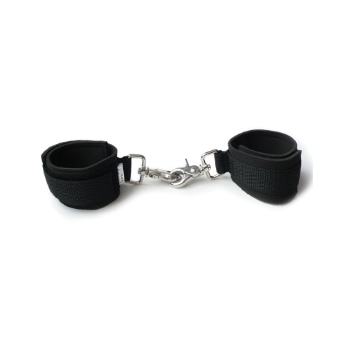 KinkLab Black Neoprene Cuffs for Restraint