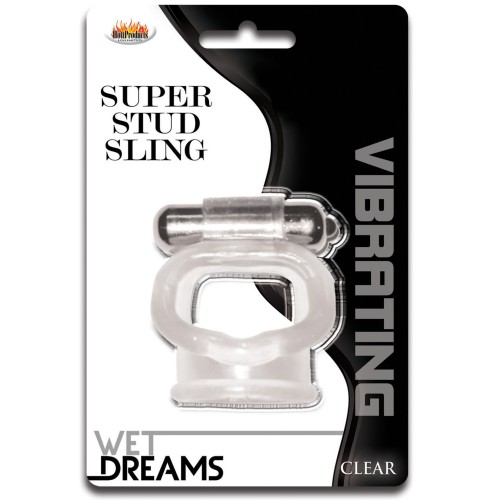 Wet Dreams Sling Super Stud Transparente