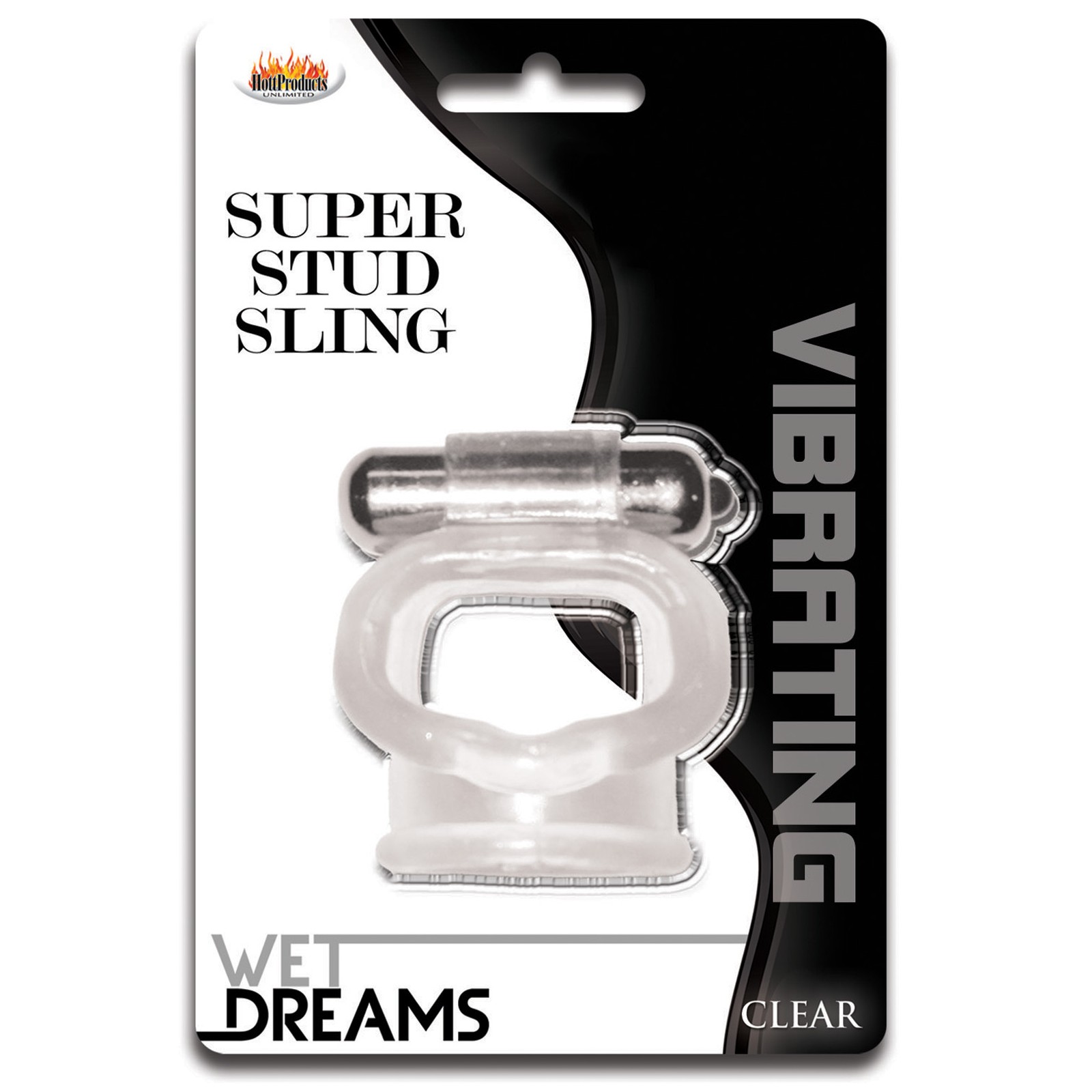 Wet Dreams Sling Super Stud Transparente