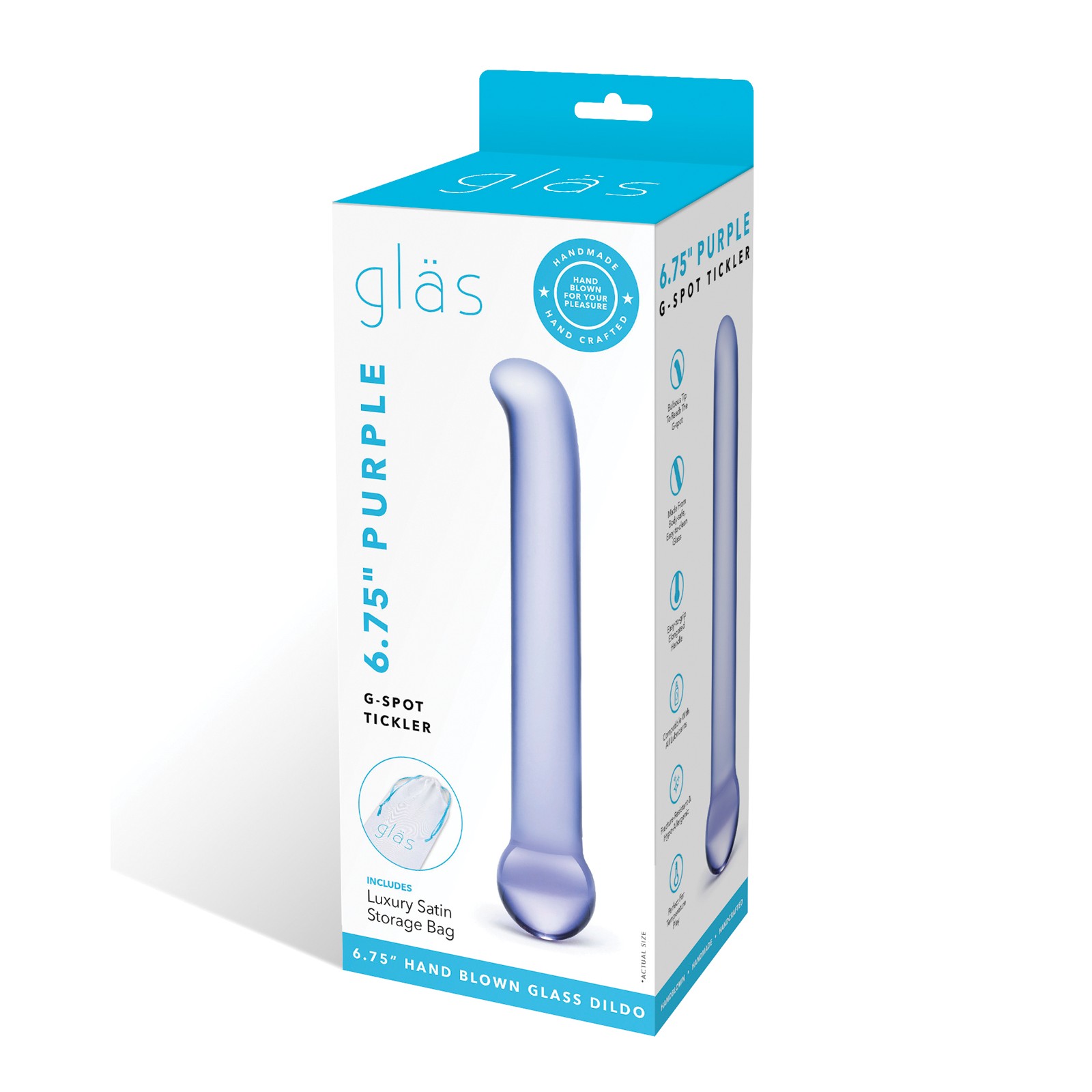 Glas G Spot Tickler - Estimulación Exquisita del Punto G