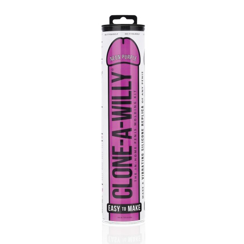 Clone-A-Willy Kit Vibrating - Neon Purple