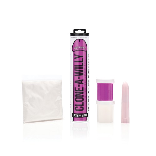 Clone-A-Willy Kit Vibrating - Neon Purple