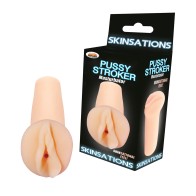 Skinsations Realistic Pussy Stroker for Intense Pleasure