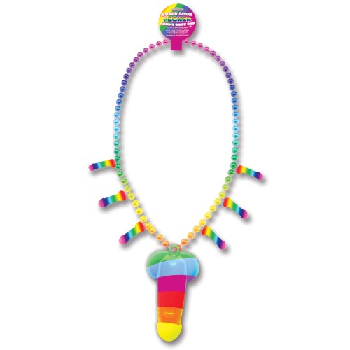 Rainbow Pecker Whistle Necklace