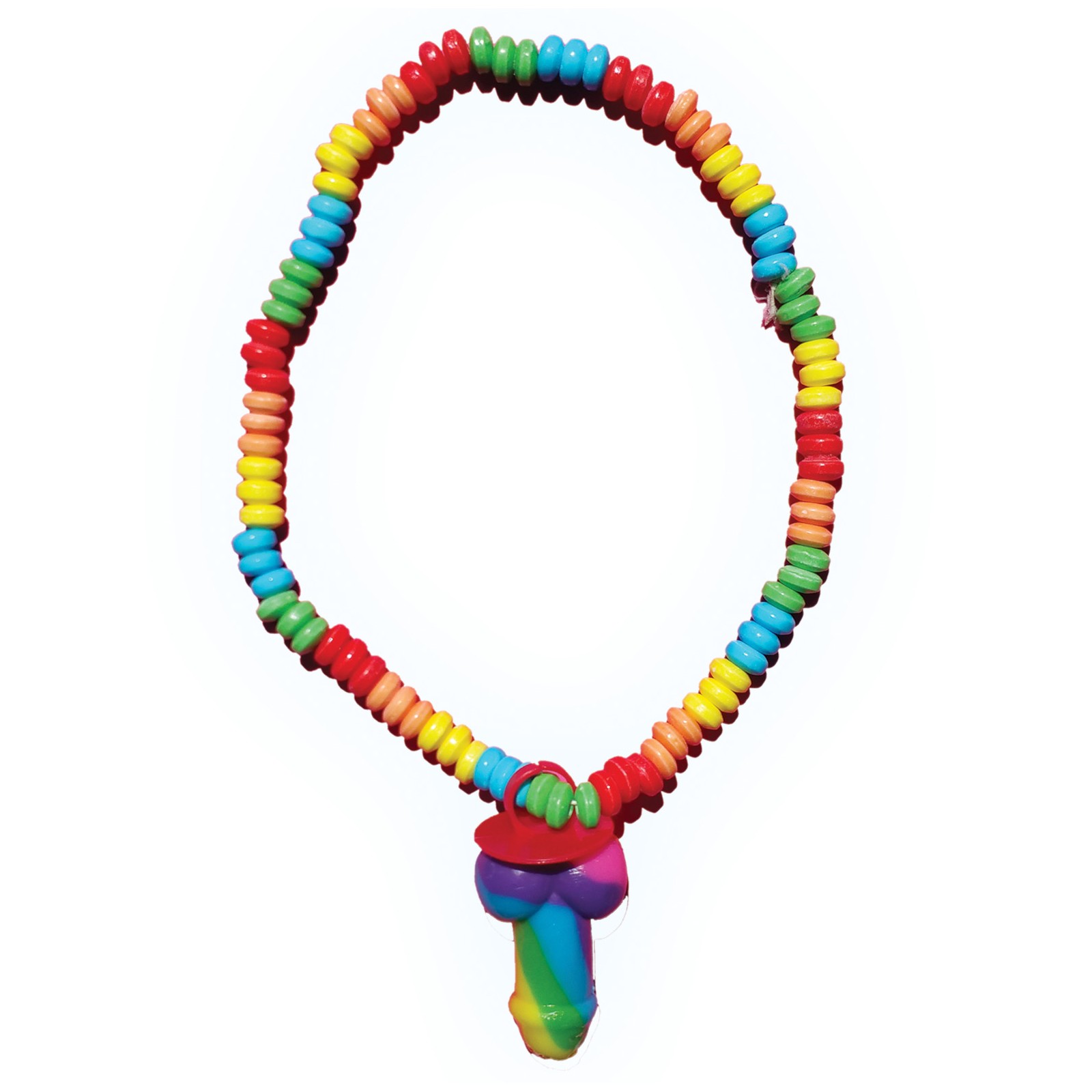 Collar de Caramelo Rainbow Comestible para Fiestas de Despedida de Soltera