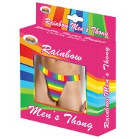 Rainbow Pack Men’s Thong for Bold Fashion Statement