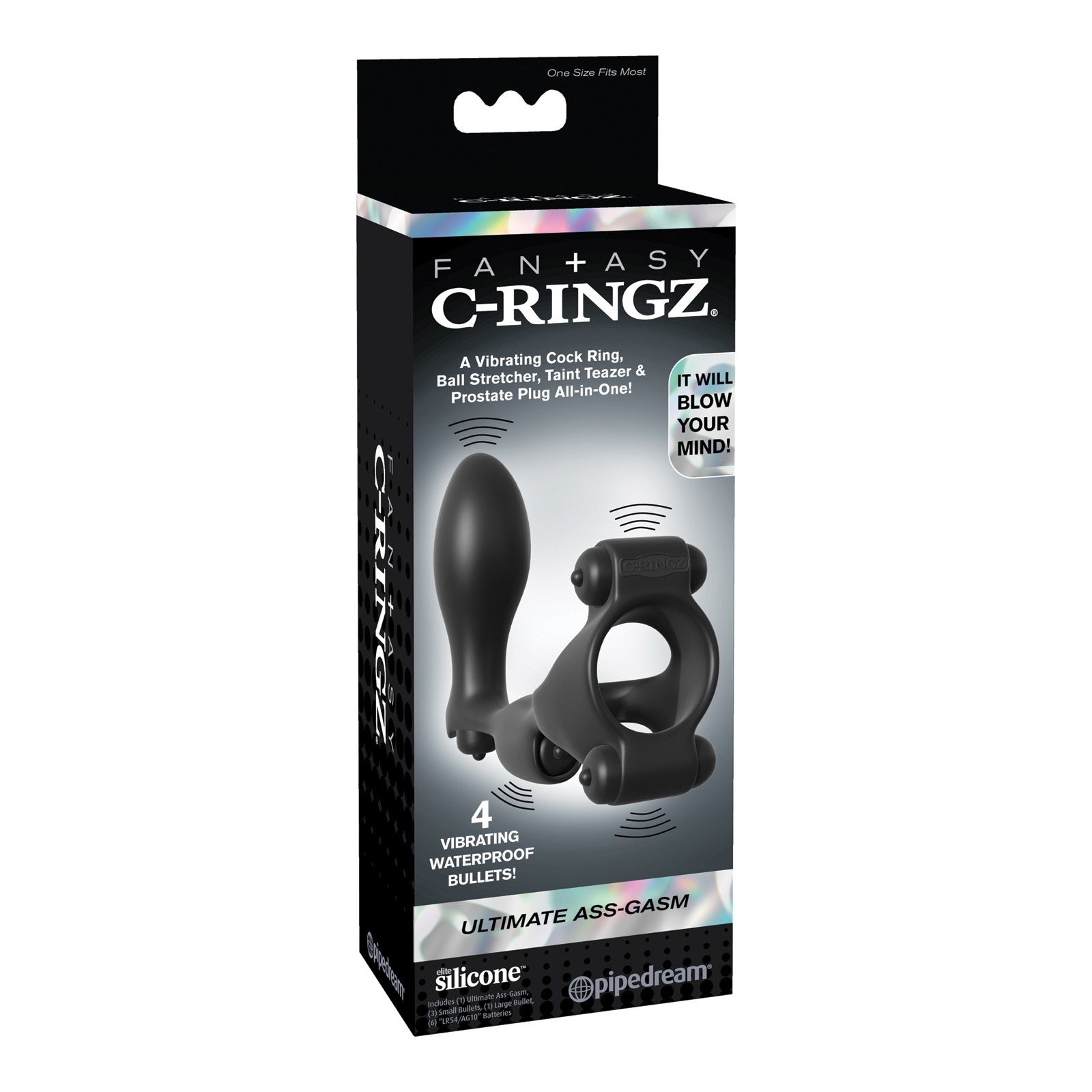 Fantasy C Ringz Ultimate Ass Gasm Vibrating Device