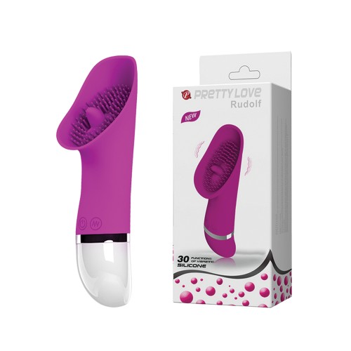 Pretty Love Rudolf Licker 30 Function Vibrator - Fuchsia