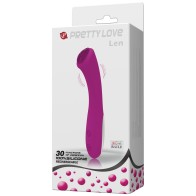 Pretty Love Len Rechargeable Wand Purple