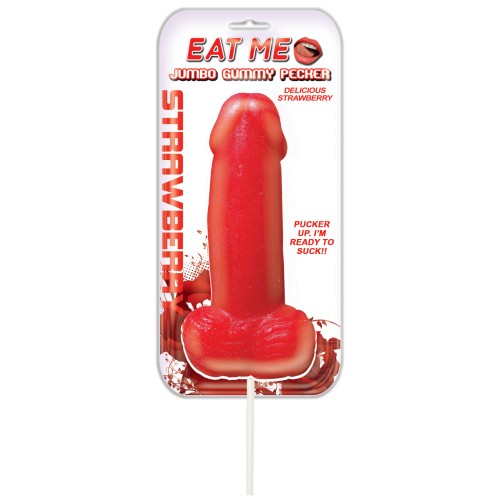 Chupetín Gummy Cock Jumbo - Diversión para Despedidas de Soltera