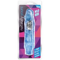 Blush Naturally Yours Wild Ride Vibrator Blue