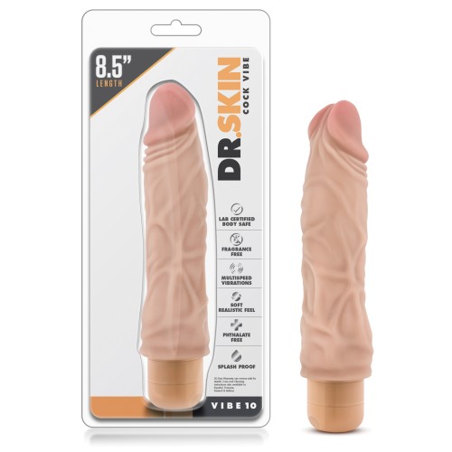 Blush Dr. Skin Vibe #10 for Realistic Vibrating Pleasure