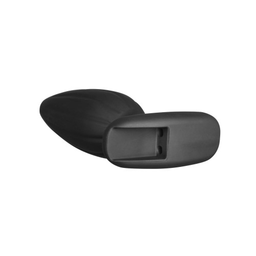 ElectraStim Silicone Noir Rocker Butt Plug Medium