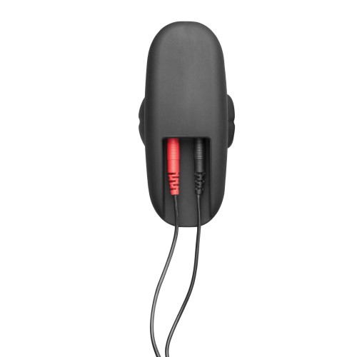 Plug Anal ElectraStim Silicone Noir Rocker Mediano