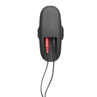 Plug Anal ElectraStim Silicone Noir Rocker Mediano