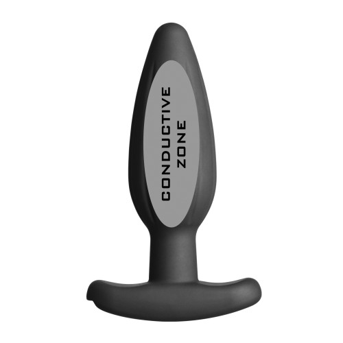 Plug Anal ElectraStim Silicone Noir Rocker Mediano