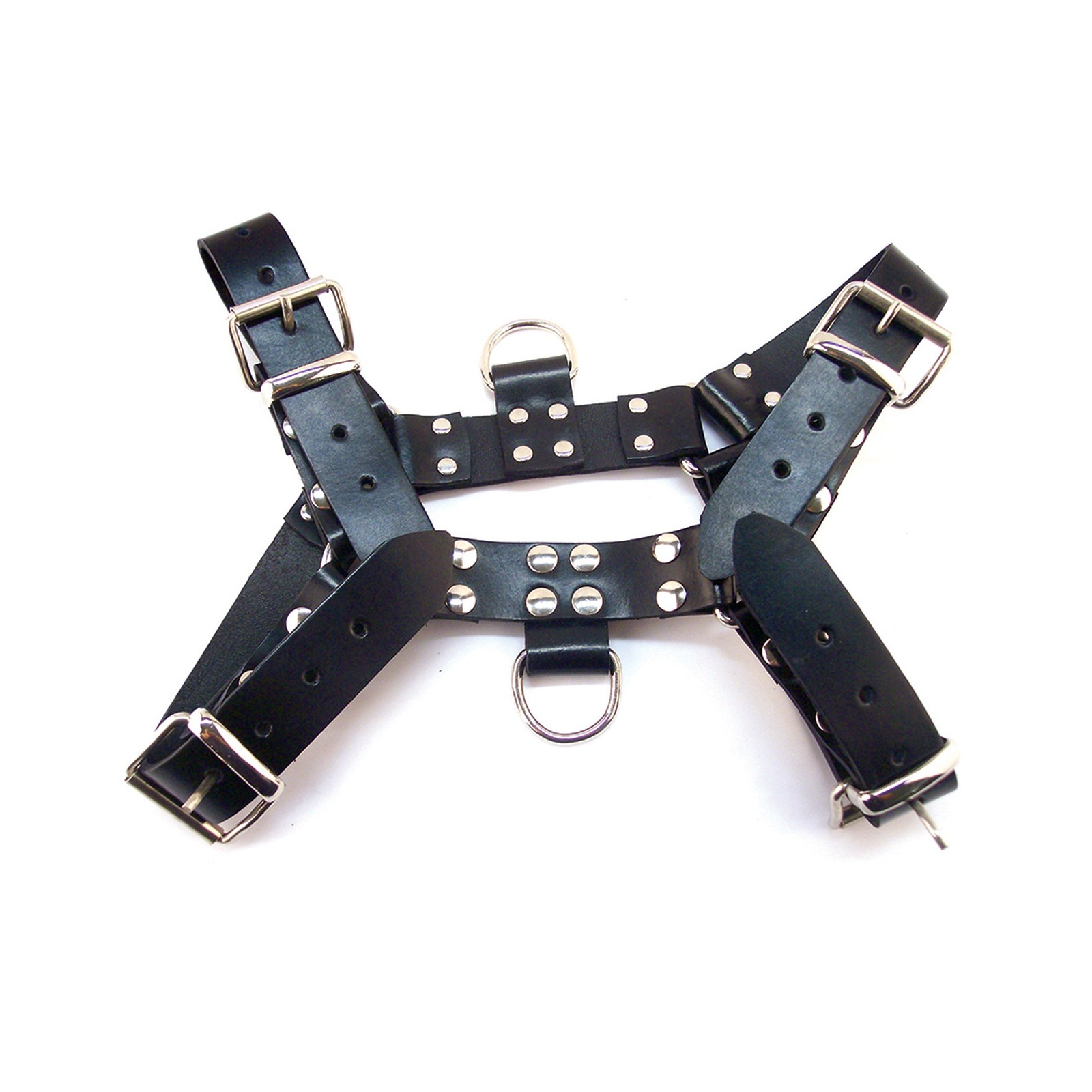 Rouge Over the Head XLarge Harness - Black