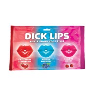 Anillos de Gelatina Edibles Dicklips Pack de 3