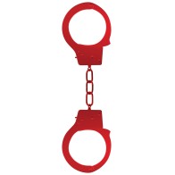 Shots Ouch Beginner Handcuffs in Red