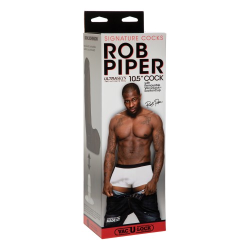 Rob Piper Cock w/Balls Suction Cup Chocolate