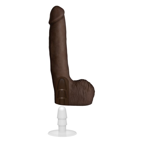 Rob Piper Cock w/Balls Suction Cup Chocolate