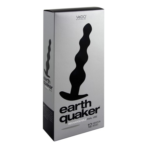 VeDO Earth Quaker Anal Vibe in Black