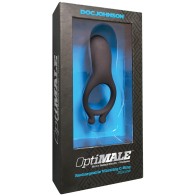 OptiMale Rechargeable Vibrating C Ring for Enhanced Pleasure