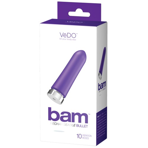 VeDO Bam Rechargeable Bullet - Into You Indigo